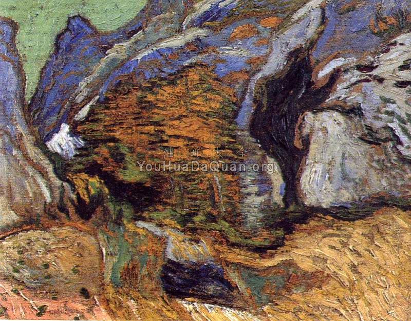 山中小溪 - 文森特·威廉·梵高